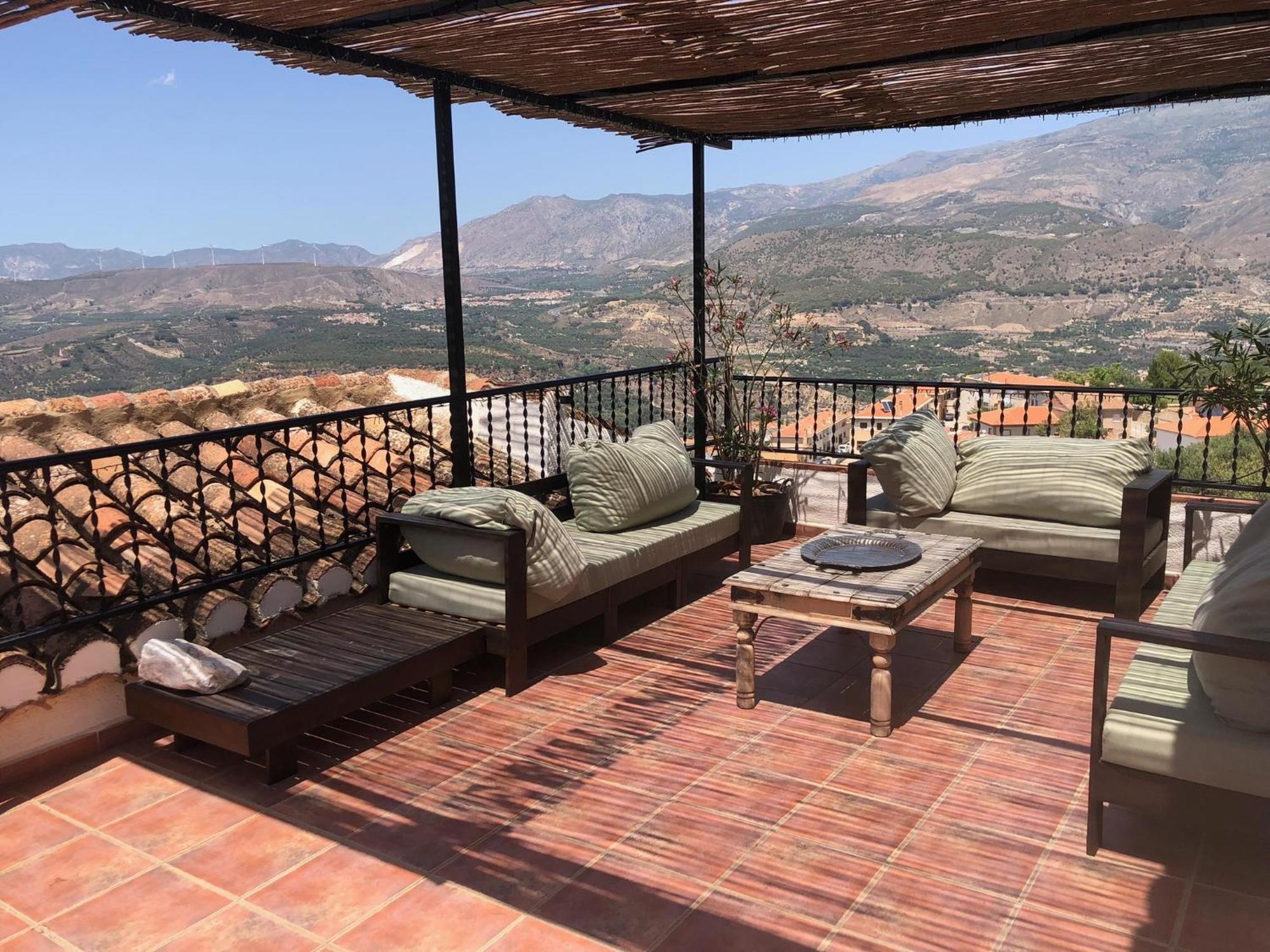 Casa Sol Y Aire - Vakantievilla In Dorp Met Prive Zwembad Pinos del Valle Exterior photo
